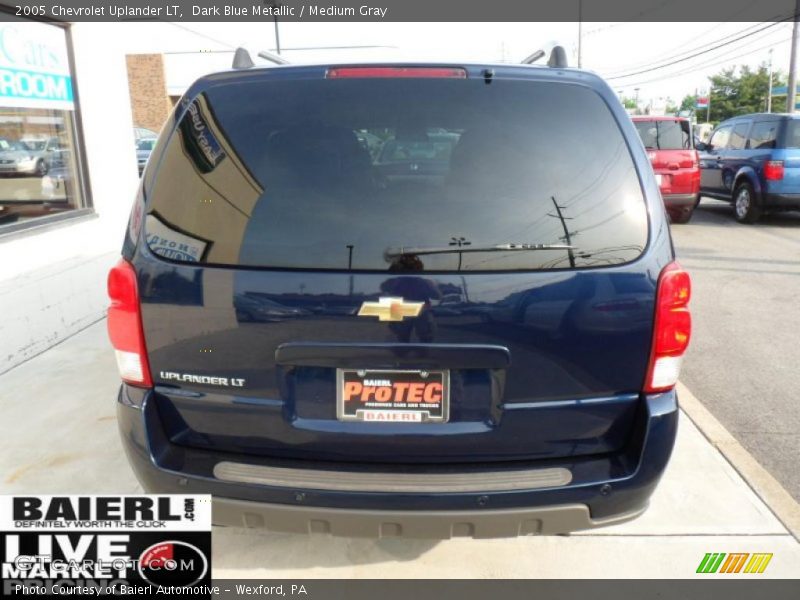 Dark Blue Metallic / Medium Gray 2005 Chevrolet Uplander LT