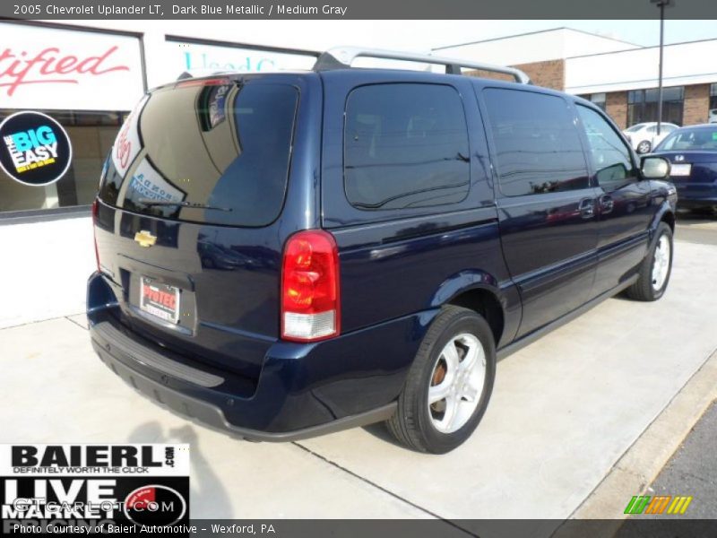 Dark Blue Metallic / Medium Gray 2005 Chevrolet Uplander LT