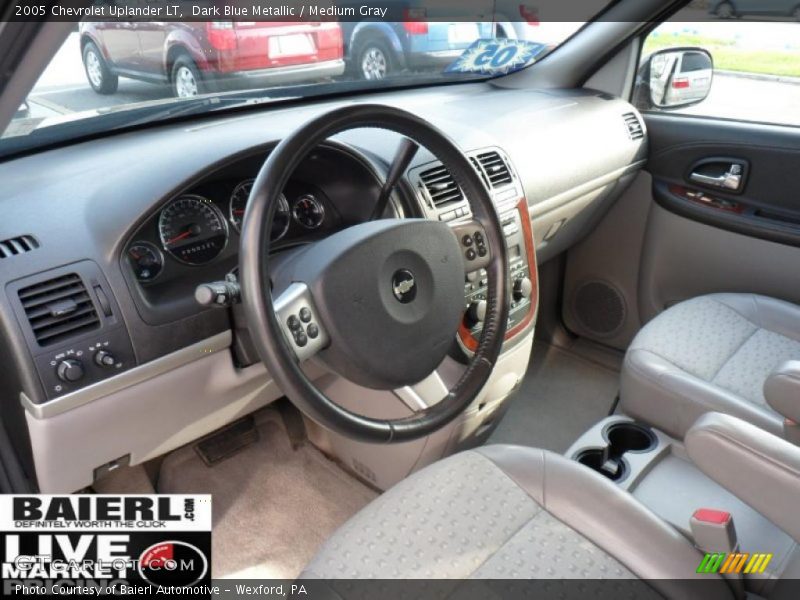 Dark Blue Metallic / Medium Gray 2005 Chevrolet Uplander LT