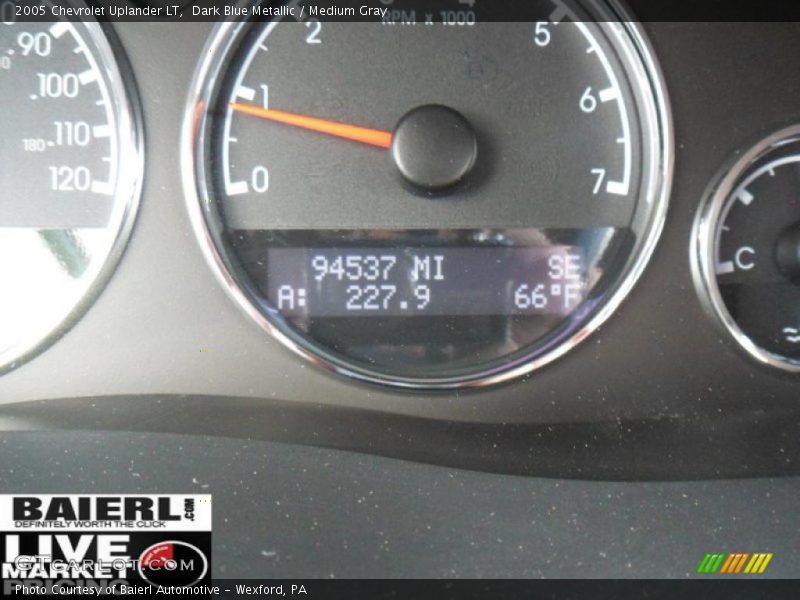 Dark Blue Metallic / Medium Gray 2005 Chevrolet Uplander LT