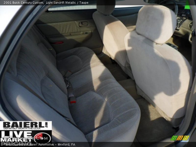 Light Sandrift Metallic / Taupe 2001 Buick Century Custom