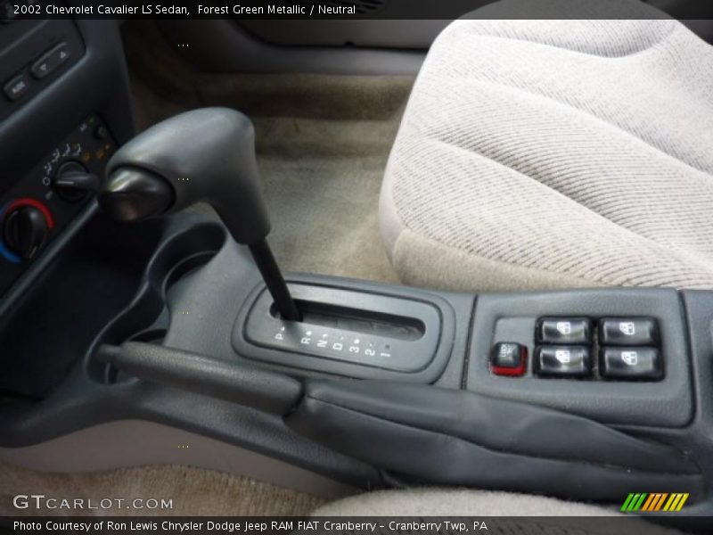  2002 Cavalier LS Sedan 4 Speed Automatic Shifter