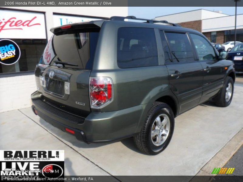 Amazon Green Metallic / Olive 2006 Honda Pilot EX-L 4WD