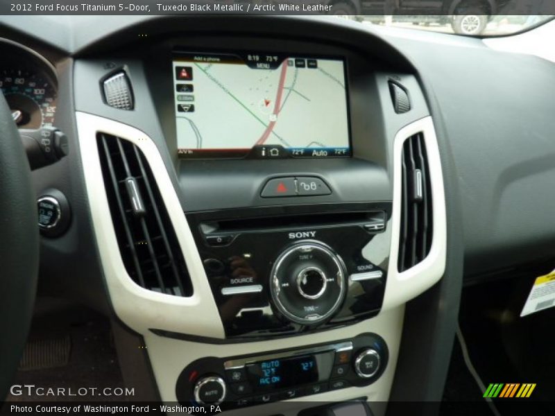 Navigation of 2012 Focus Titanium 5-Door