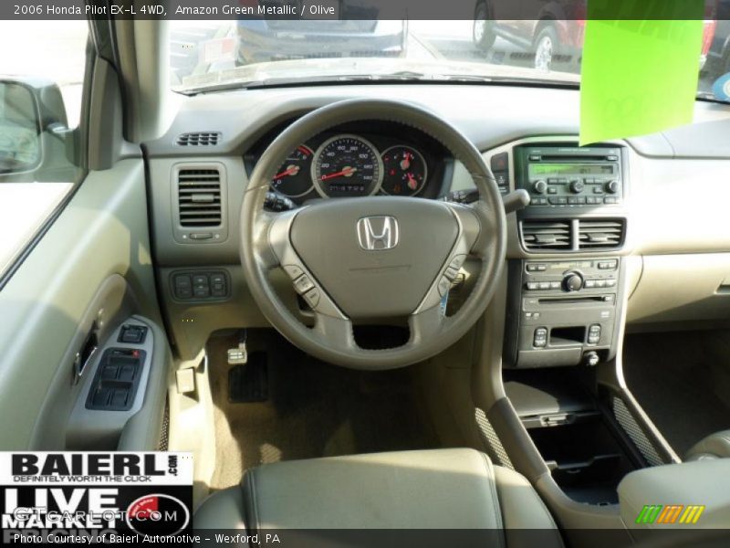 Amazon Green Metallic / Olive 2006 Honda Pilot EX-L 4WD