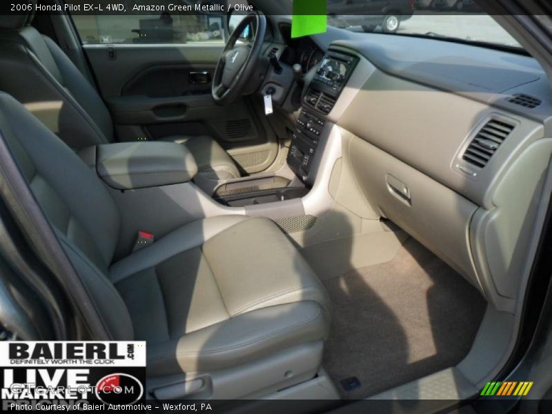 Amazon Green Metallic / Olive 2006 Honda Pilot EX-L 4WD