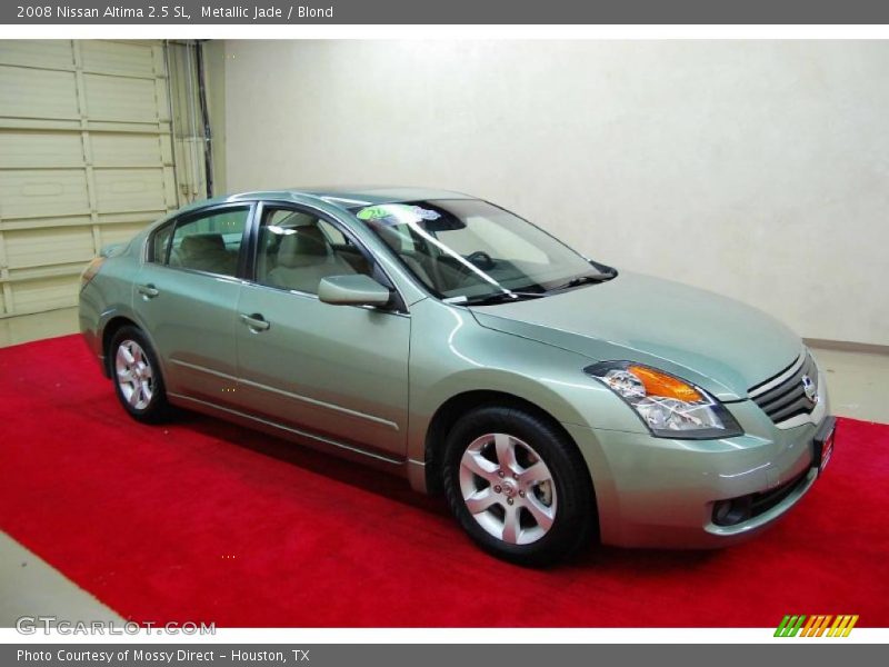 Metallic Jade / Blond 2008 Nissan Altima 2.5 SL