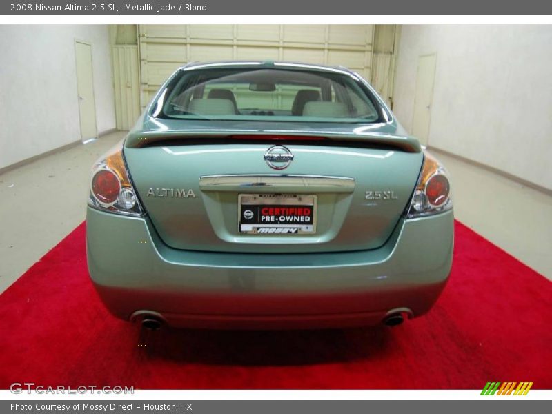 Metallic Jade / Blond 2008 Nissan Altima 2.5 SL