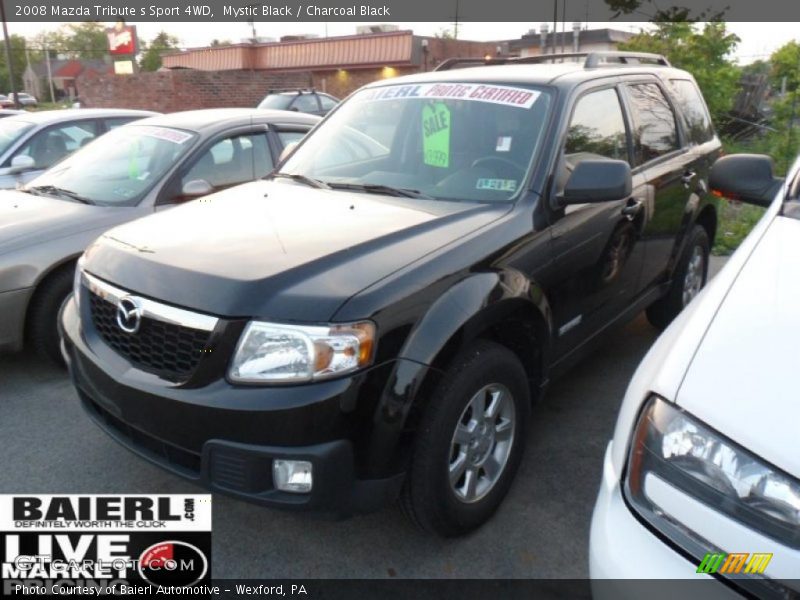Mystic Black / Charcoal Black 2008 Mazda Tribute s Sport 4WD
