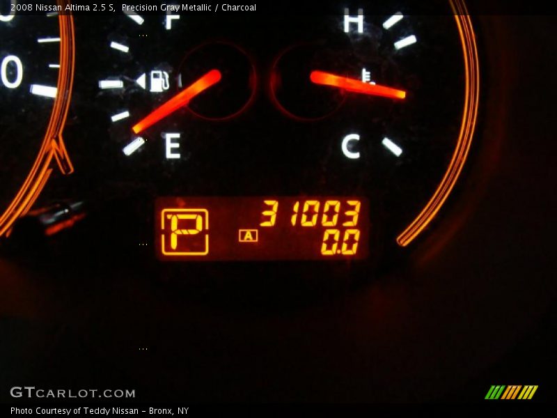 Precision Gray Metallic / Charcoal 2008 Nissan Altima 2.5 S