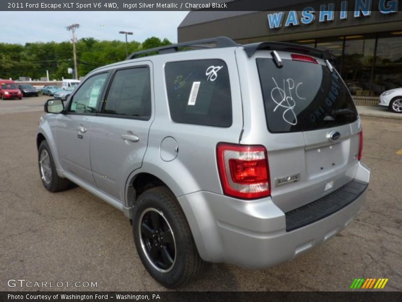 Ingot Silver Metallic / Charcoal Black 2011 Ford Escape XLT Sport V6 4WD