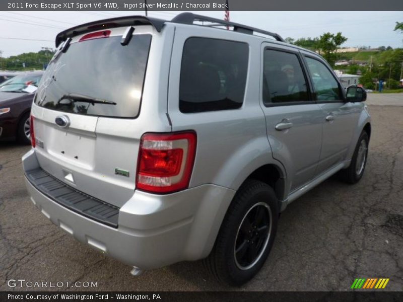 Ingot Silver Metallic / Charcoal Black 2011 Ford Escape XLT Sport V6 4WD