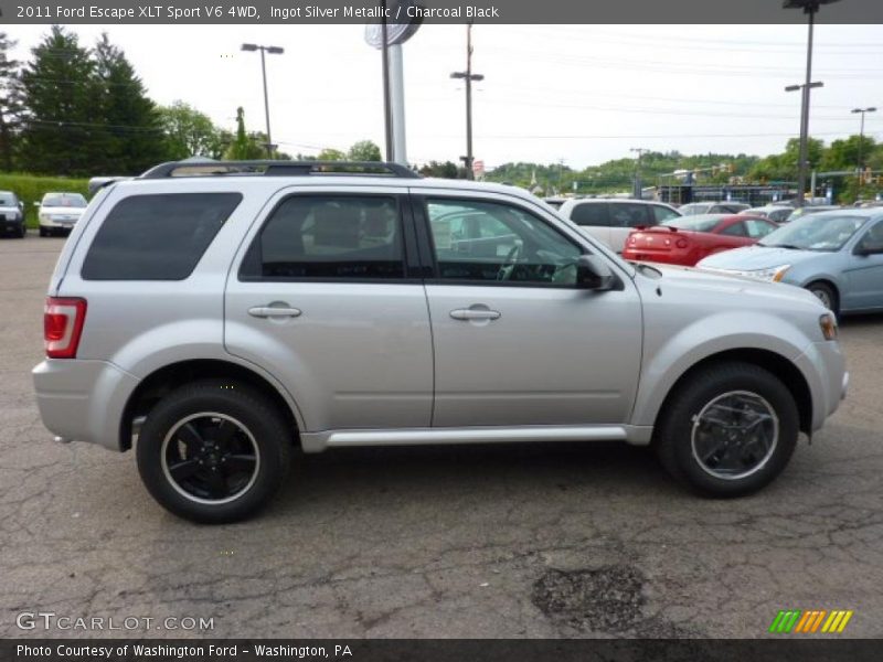 Ingot Silver Metallic / Charcoal Black 2011 Ford Escape XLT Sport V6 4WD