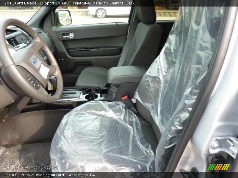 Ingot Silver Metallic / Charcoal Black 2011 Ford Escape XLT Sport V6 4WD