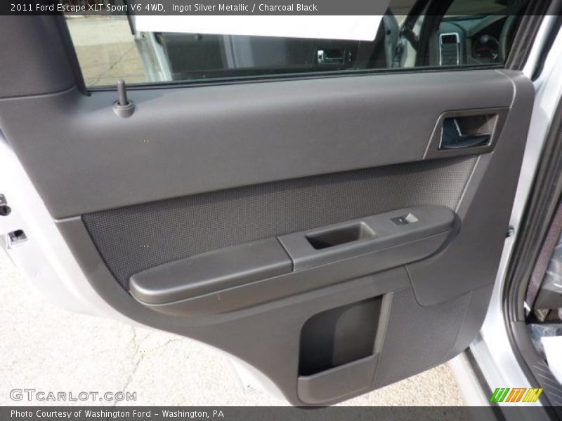 Ingot Silver Metallic / Charcoal Black 2011 Ford Escape XLT Sport V6 4WD
