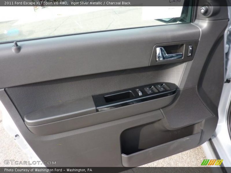 Ingot Silver Metallic / Charcoal Black 2011 Ford Escape XLT Sport V6 4WD