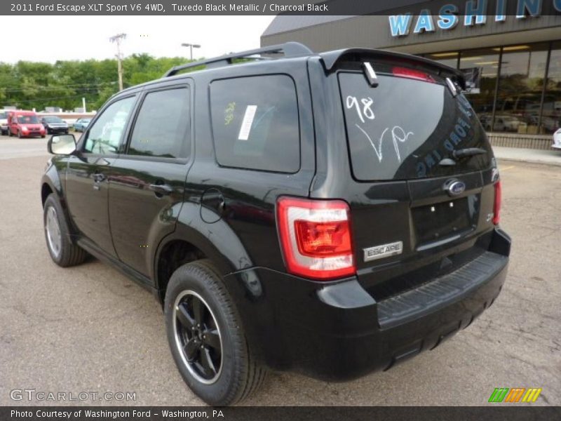 Tuxedo Black Metallic / Charcoal Black 2011 Ford Escape XLT Sport V6 4WD