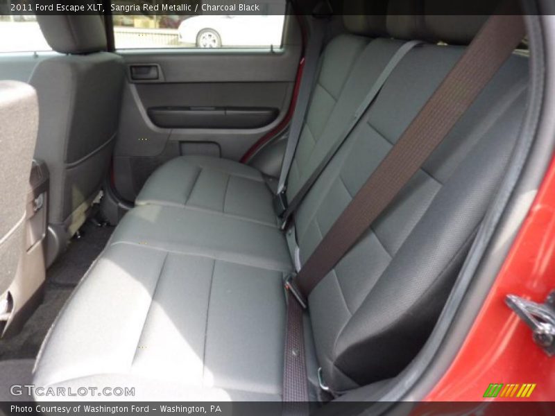 Sangria Red Metallic / Charcoal Black 2011 Ford Escape XLT