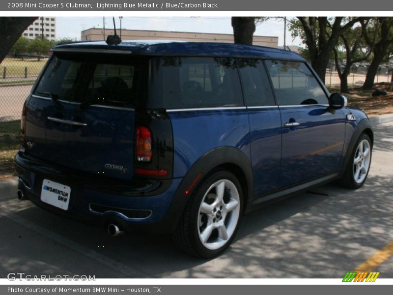 Lightning Blue Metallic / Blue/Carbon Black 2008 Mini Cooper S Clubman