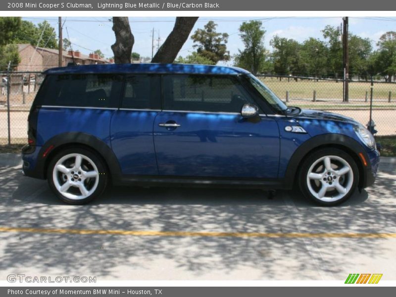 Lightning Blue Metallic / Blue/Carbon Black 2008 Mini Cooper S Clubman