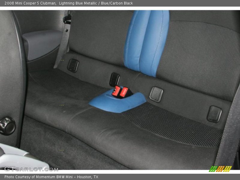 Lightning Blue Metallic / Blue/Carbon Black 2008 Mini Cooper S Clubman
