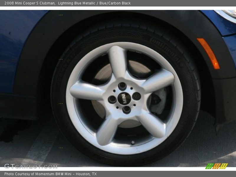 Lightning Blue Metallic / Blue/Carbon Black 2008 Mini Cooper S Clubman