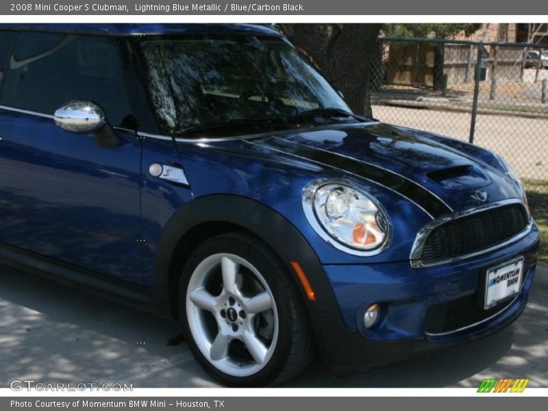 Lightning Blue Metallic / Blue/Carbon Black 2008 Mini Cooper S Clubman