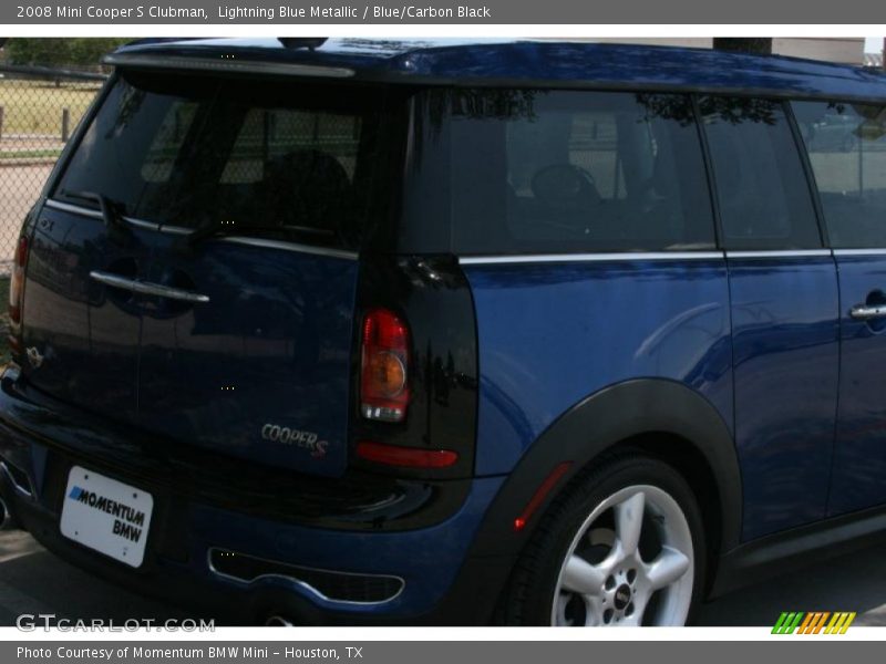 Lightning Blue Metallic / Blue/Carbon Black 2008 Mini Cooper S Clubman