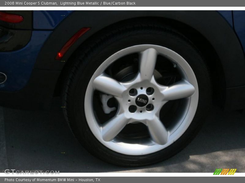 Lightning Blue Metallic / Blue/Carbon Black 2008 Mini Cooper S Clubman