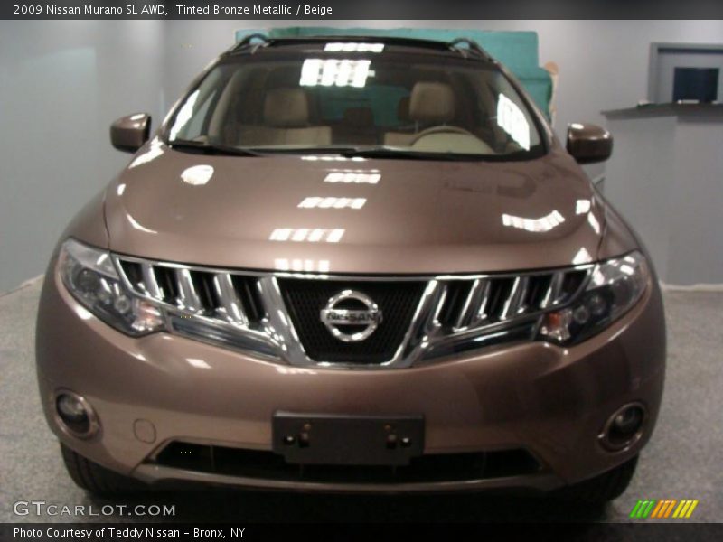 Tinted Bronze Metallic / Beige 2009 Nissan Murano SL AWD