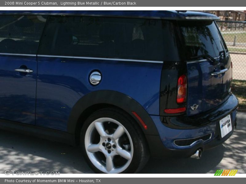 Lightning Blue Metallic / Blue/Carbon Black 2008 Mini Cooper S Clubman