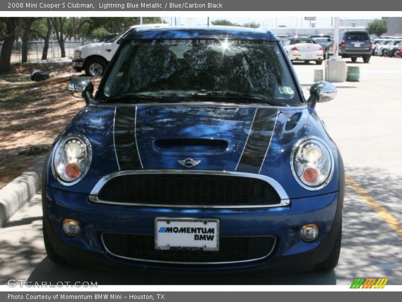 Lightning Blue Metallic / Blue/Carbon Black 2008 Mini Cooper S Clubman