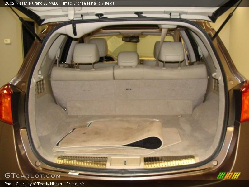 Tinted Bronze Metallic / Beige 2009 Nissan Murano SL AWD