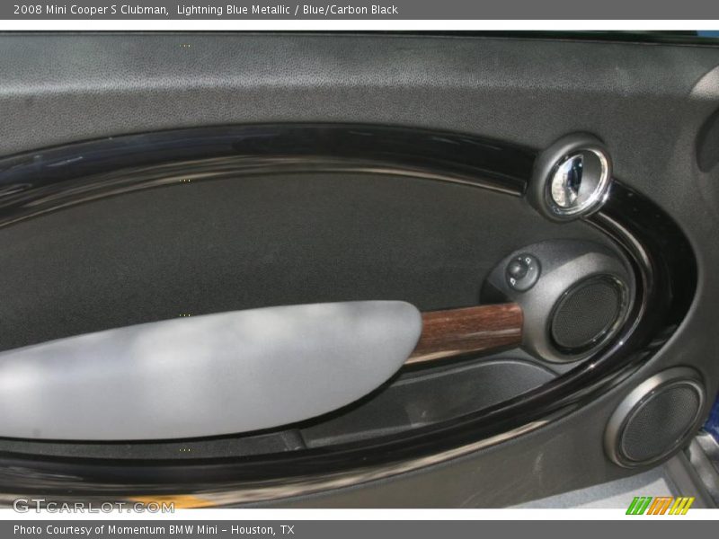 Lightning Blue Metallic / Blue/Carbon Black 2008 Mini Cooper S Clubman