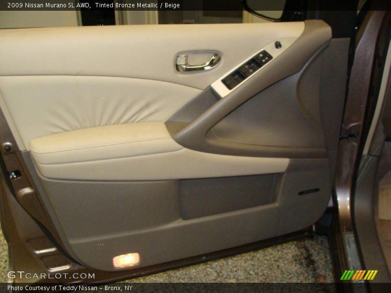 Tinted Bronze Metallic / Beige 2009 Nissan Murano SL AWD