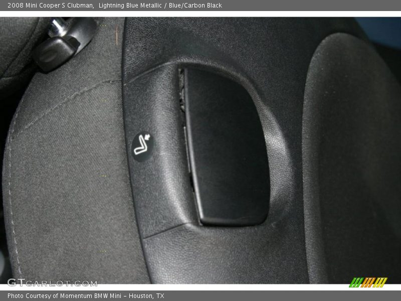 Lightning Blue Metallic / Blue/Carbon Black 2008 Mini Cooper S Clubman