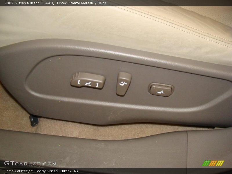 Tinted Bronze Metallic / Beige 2009 Nissan Murano SL AWD