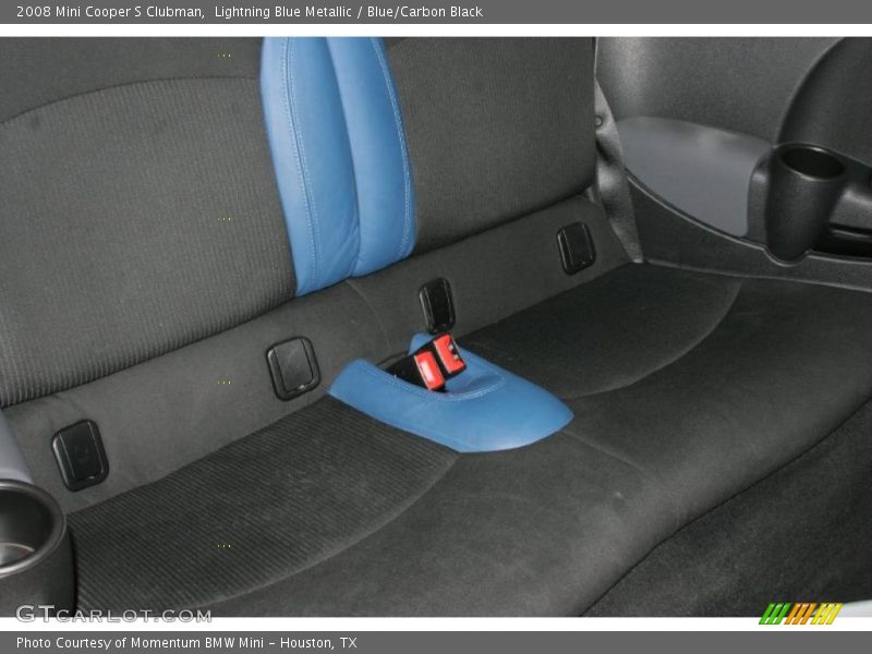 Lightning Blue Metallic / Blue/Carbon Black 2008 Mini Cooper S Clubman