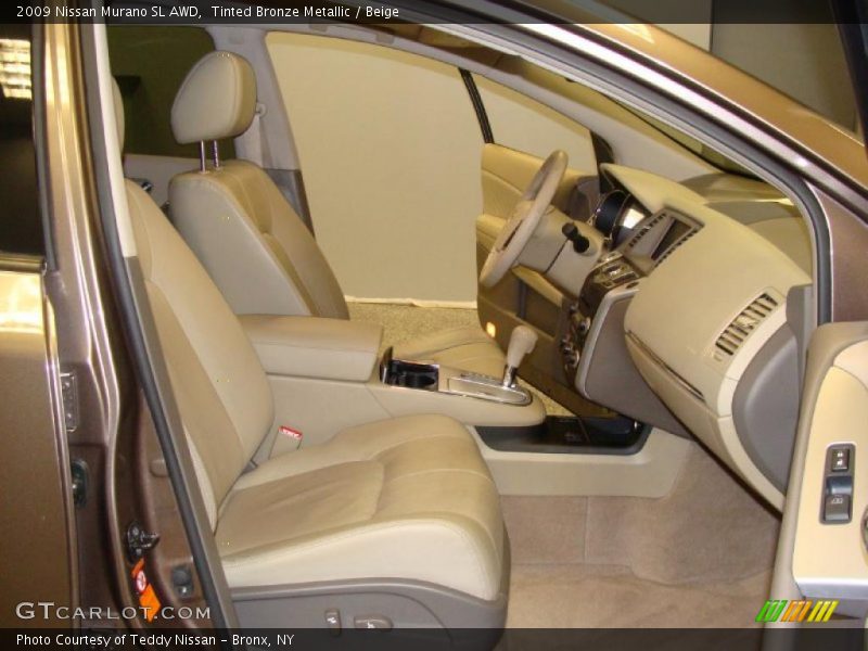 Tinted Bronze Metallic / Beige 2009 Nissan Murano SL AWD