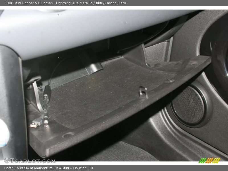 Lightning Blue Metallic / Blue/Carbon Black 2008 Mini Cooper S Clubman