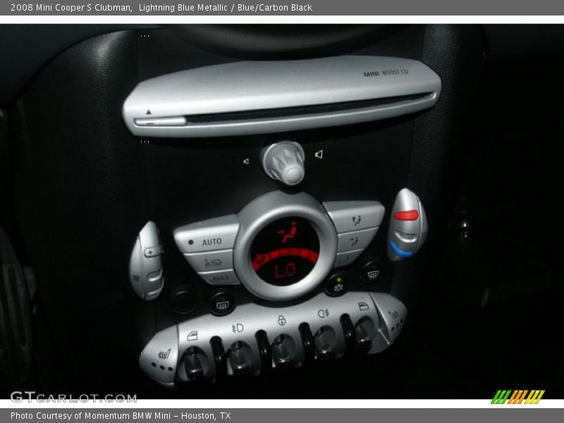 Lightning Blue Metallic / Blue/Carbon Black 2008 Mini Cooper S Clubman