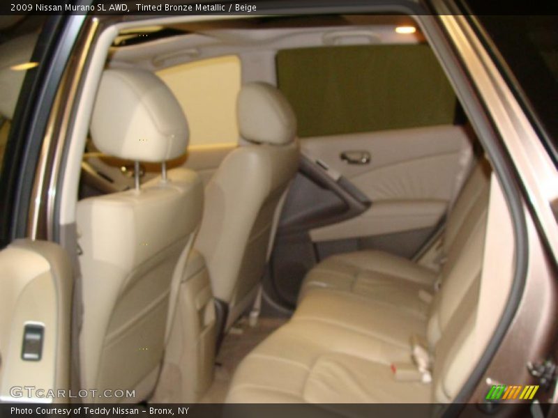 Tinted Bronze Metallic / Beige 2009 Nissan Murano SL AWD