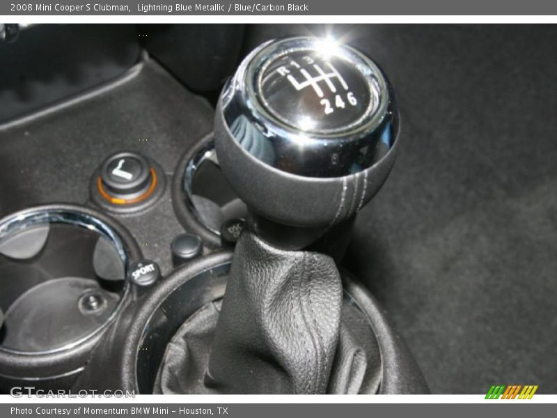 Lightning Blue Metallic / Blue/Carbon Black 2008 Mini Cooper S Clubman