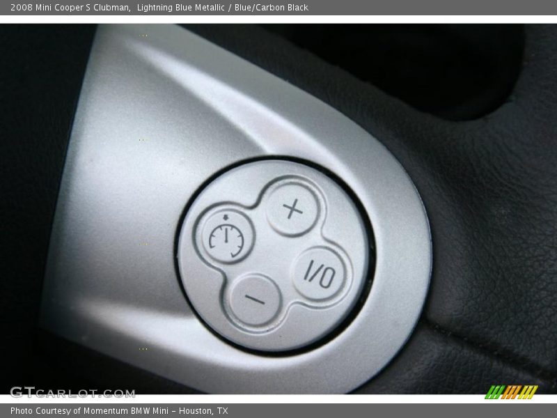 Lightning Blue Metallic / Blue/Carbon Black 2008 Mini Cooper S Clubman