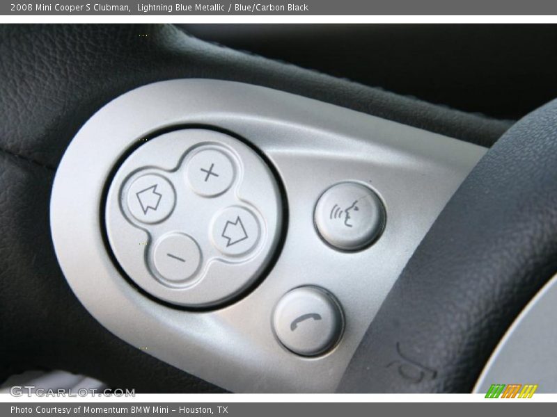 Lightning Blue Metallic / Blue/Carbon Black 2008 Mini Cooper S Clubman
