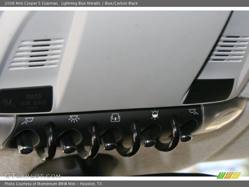 Lightning Blue Metallic / Blue/Carbon Black 2008 Mini Cooper S Clubman