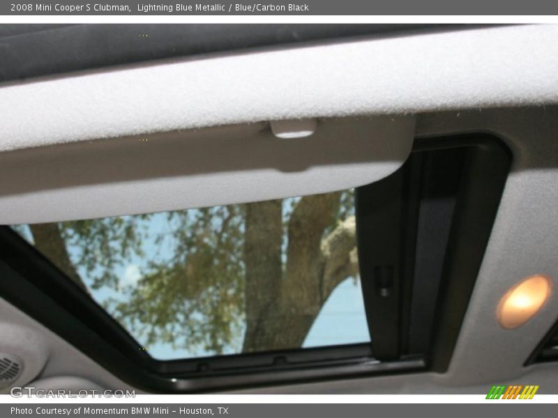 Lightning Blue Metallic / Blue/Carbon Black 2008 Mini Cooper S Clubman