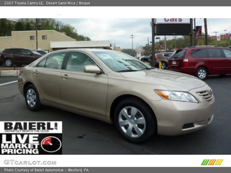 Desert Sand Mica / Bisque 2007 Toyota Camry LE
