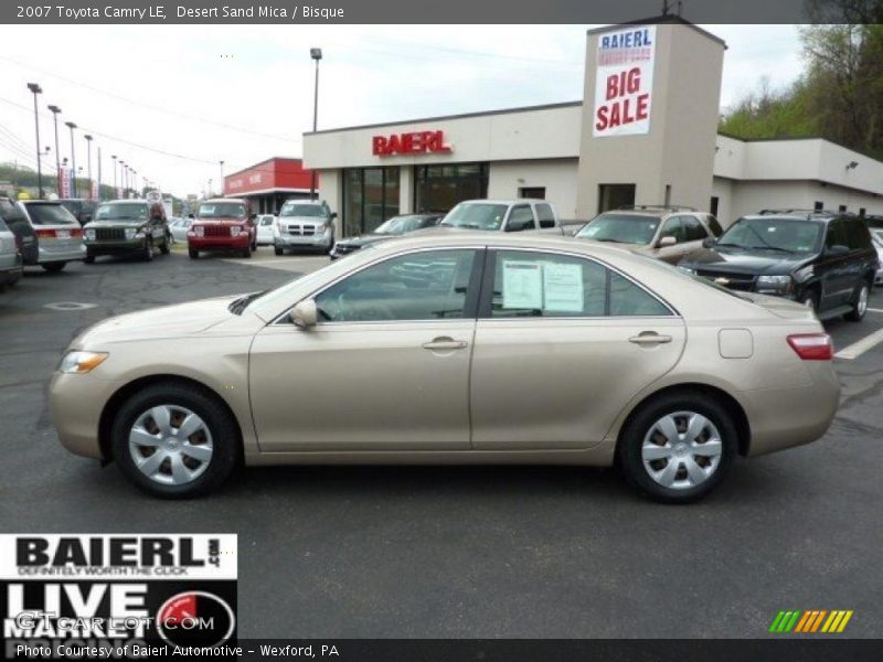 Desert Sand Mica / Bisque 2007 Toyota Camry LE