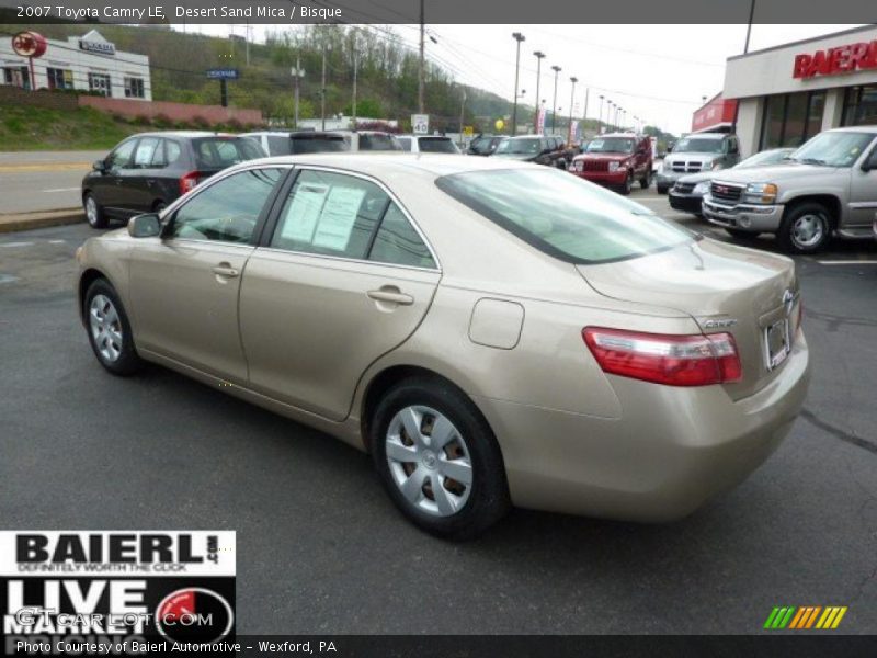 Desert Sand Mica / Bisque 2007 Toyota Camry LE